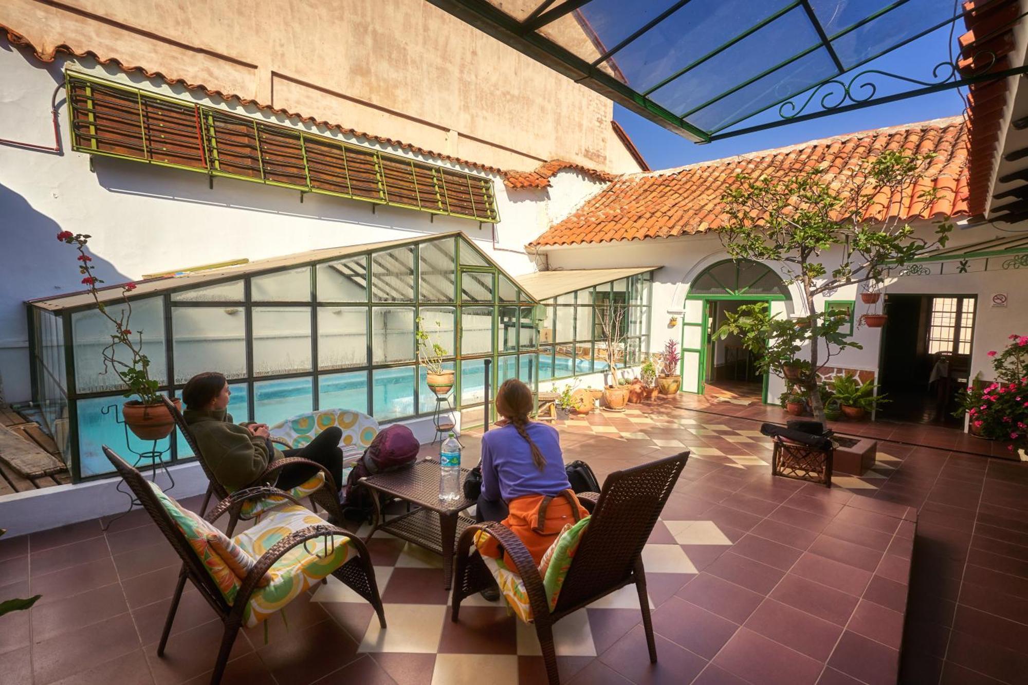 Casa Verde B&B Сукре Экстерьер фото